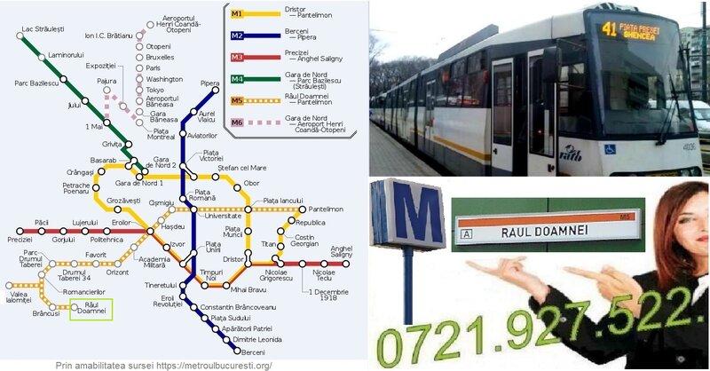 Drumul Taberei, metrou Raul Doamnei, stradal si intrare bd., garsoniera XXL